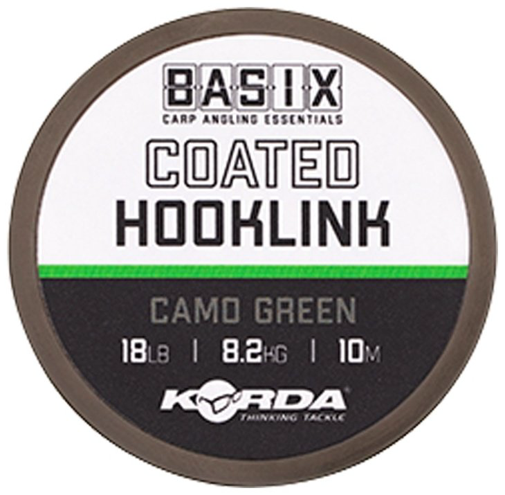 Рыболовный поводок Korda KBX010 зеленый купить,NaN
