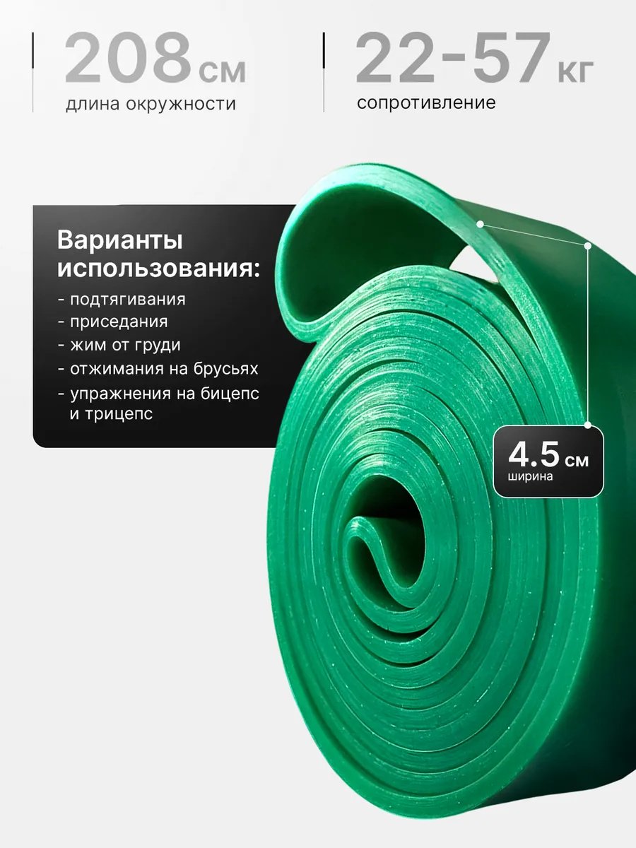 Эспандер Лента Sportleader SPL-NEL1657 4 шт 57 кг