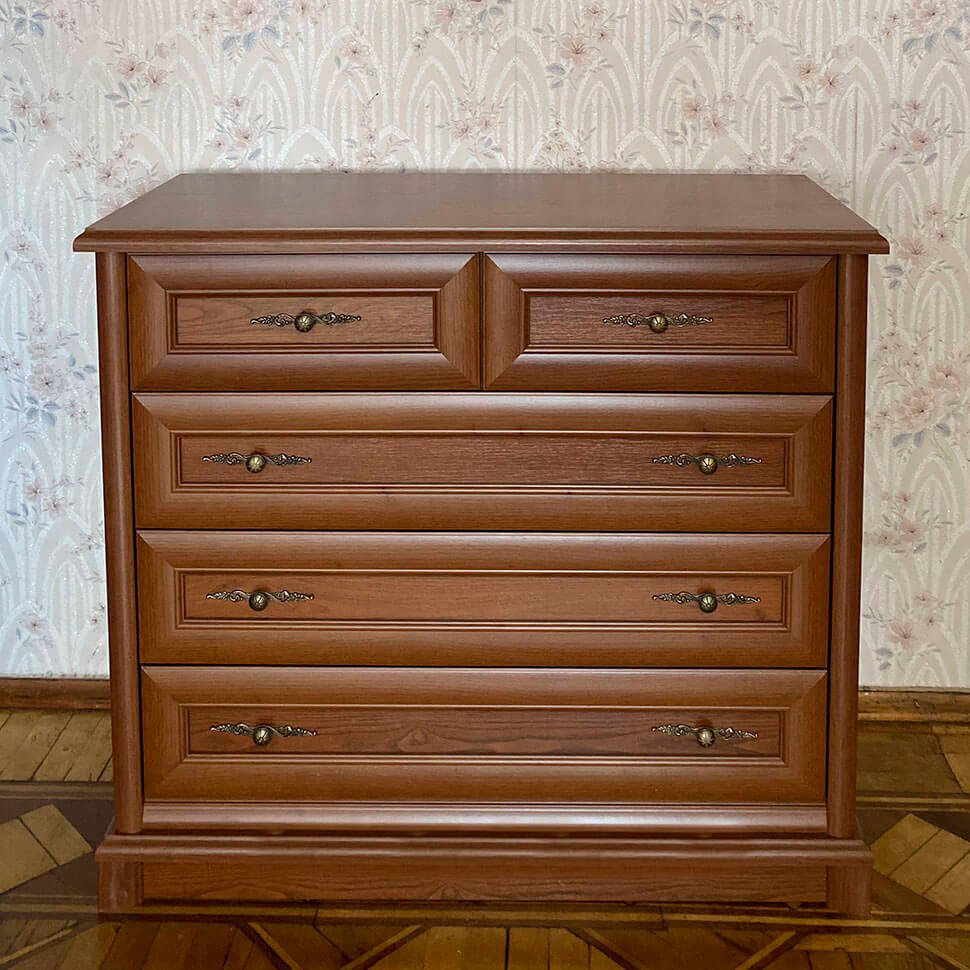 Комод Гербор Соната, 101x45x91 см, коричневый купить,NaN