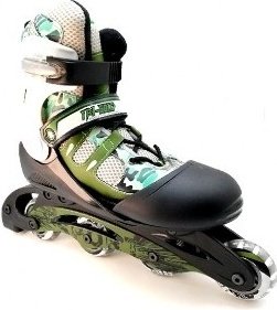 Роликовые коньки TRIGOLD TG-K0809WF зеленый 38-41