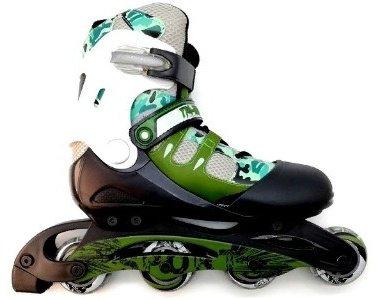 Роликовые коньки TRIGOLD TG-K0809WF зеленый 38-41 купить,6999