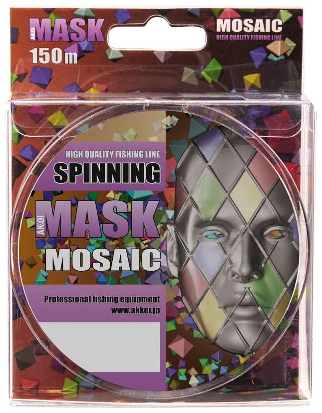 AKKOI Mask Spinning 0.19 мм хамелеон купить,NaN