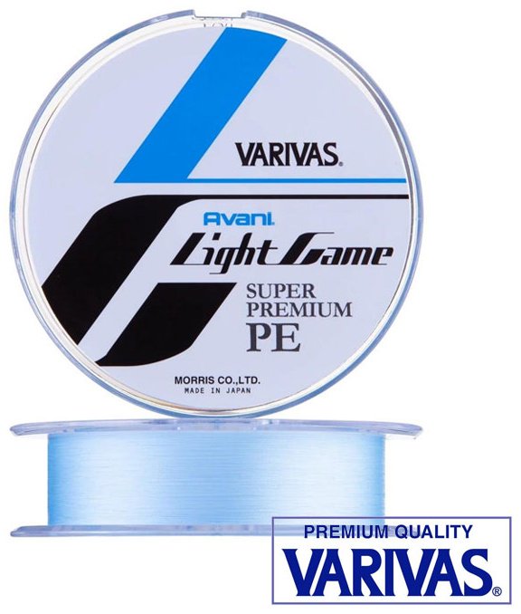 Леска Varivas плетеная AV-LGSP-PE-150m. #0.3 0.09 мм синий купить,NaN