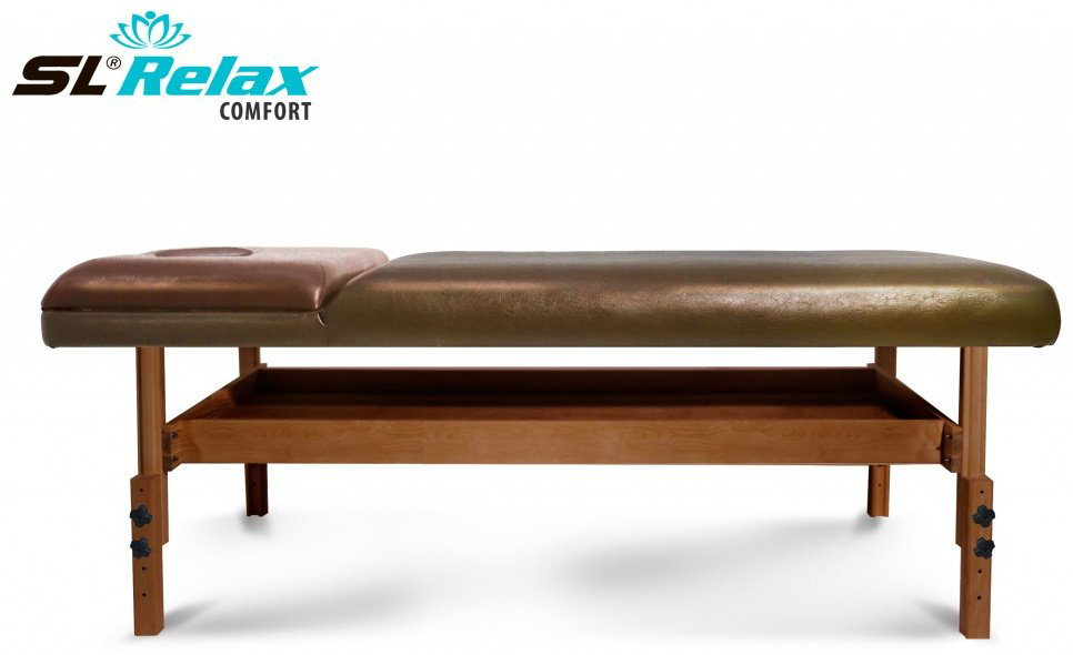 SL Relax стол до 250 кг 71х190 см SLR-10, коричневый купить,222337