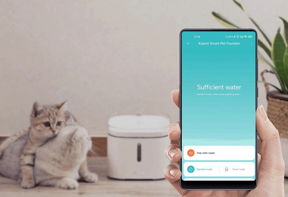 Диспенсер воды для кошек и собак Xiaomi Smart Pet Fountain BHR6161EU купить,NaN