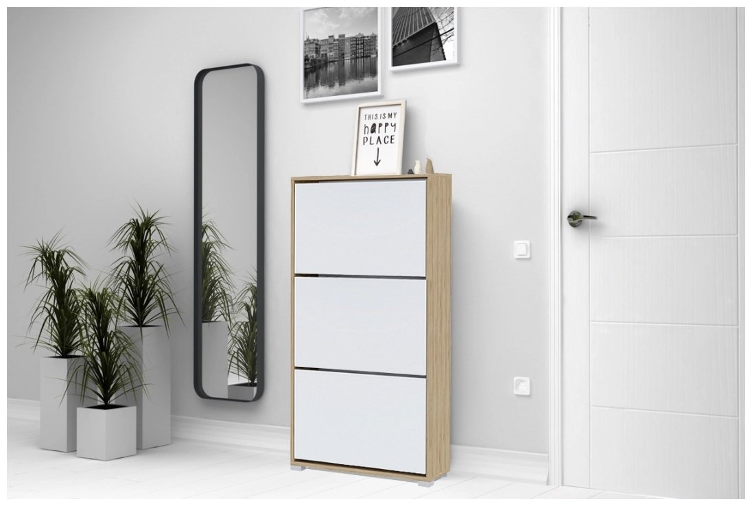 Тумба для обуви 60x25x119 см, ЛДСП купить,NaN