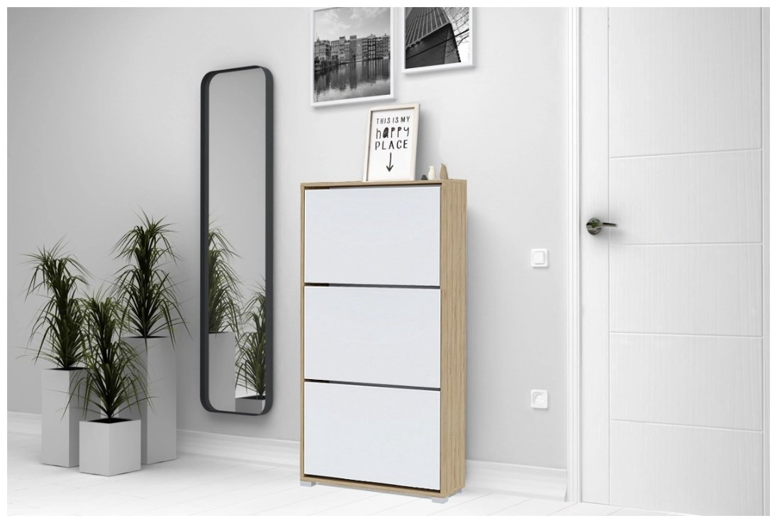 Тумба для обуви 60x25x119 см, ЛДСП купить,NaN