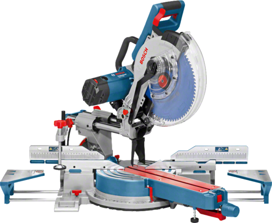 Торцовочная пила Bosch GCM 12 SDE синяя