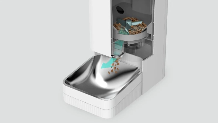 Автоматическая кормушка Xiaomi Smart Pet Food Feeder BHR6143EU белая купить,NaN