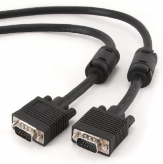 Кабель VGA Cablexpert CC-PPVGA-5M-B 5м черный купить,NaN