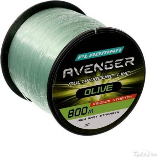 Леска Flagman монофильная FL04000035 35 мм зеленый купить,NaN