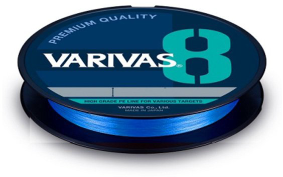 Леска Varivas плетеная 4513498120670 0.165 мм синий купить,NaN