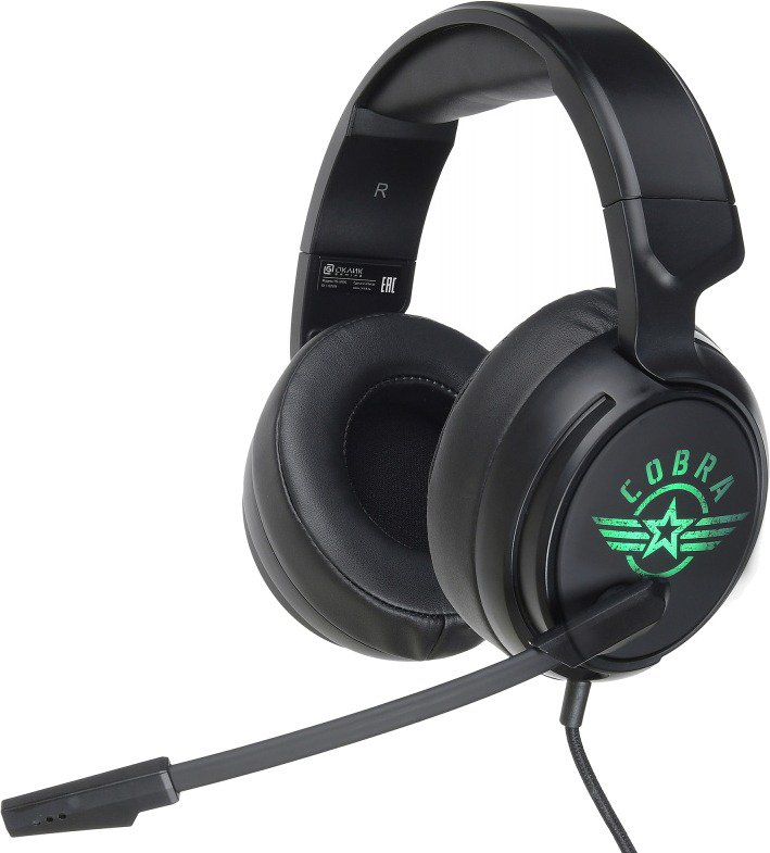 Наушники Oklick HS-L950G Cobra черные