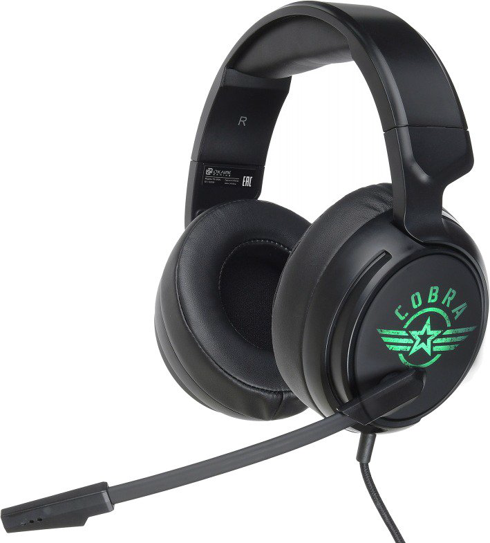Наушники Oklick HS-L950G Cobra черные купить,NaN