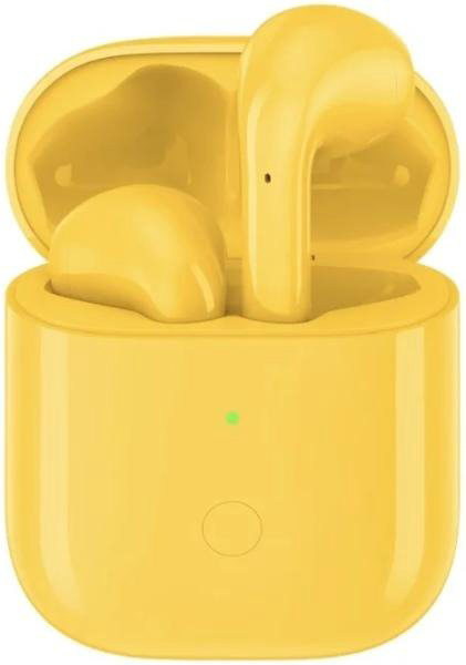 Наушники Realme Buds Air RMA 201 желтые купить,NaN