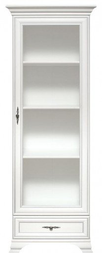 Шкаф-витрина Гербор напольный REG1W1S 210х69.5х44 см купить,NaN