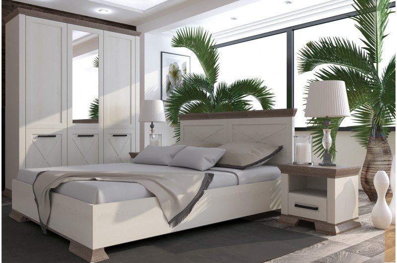 Распашной шкаф Гербор Марсель, 166x220х60 см, бежевый, коричневый купить,NaN
