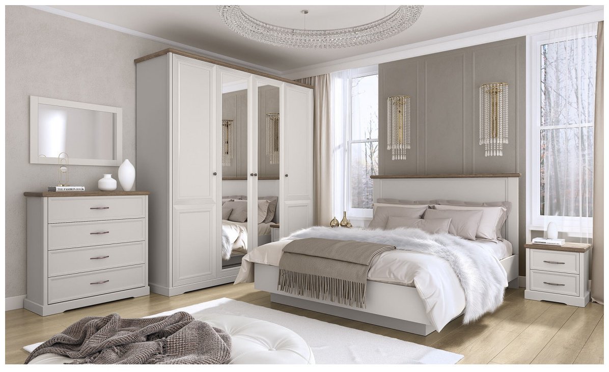 Комод АНРЭКС Тоскана, 94x39.3x88.1 см, бежевый, светло-коричневый купить,NaN