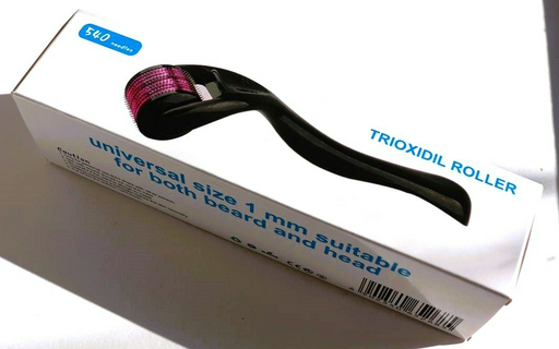 Medina мезороллер Trioxidil Roller 540 игл 1 мм полимер