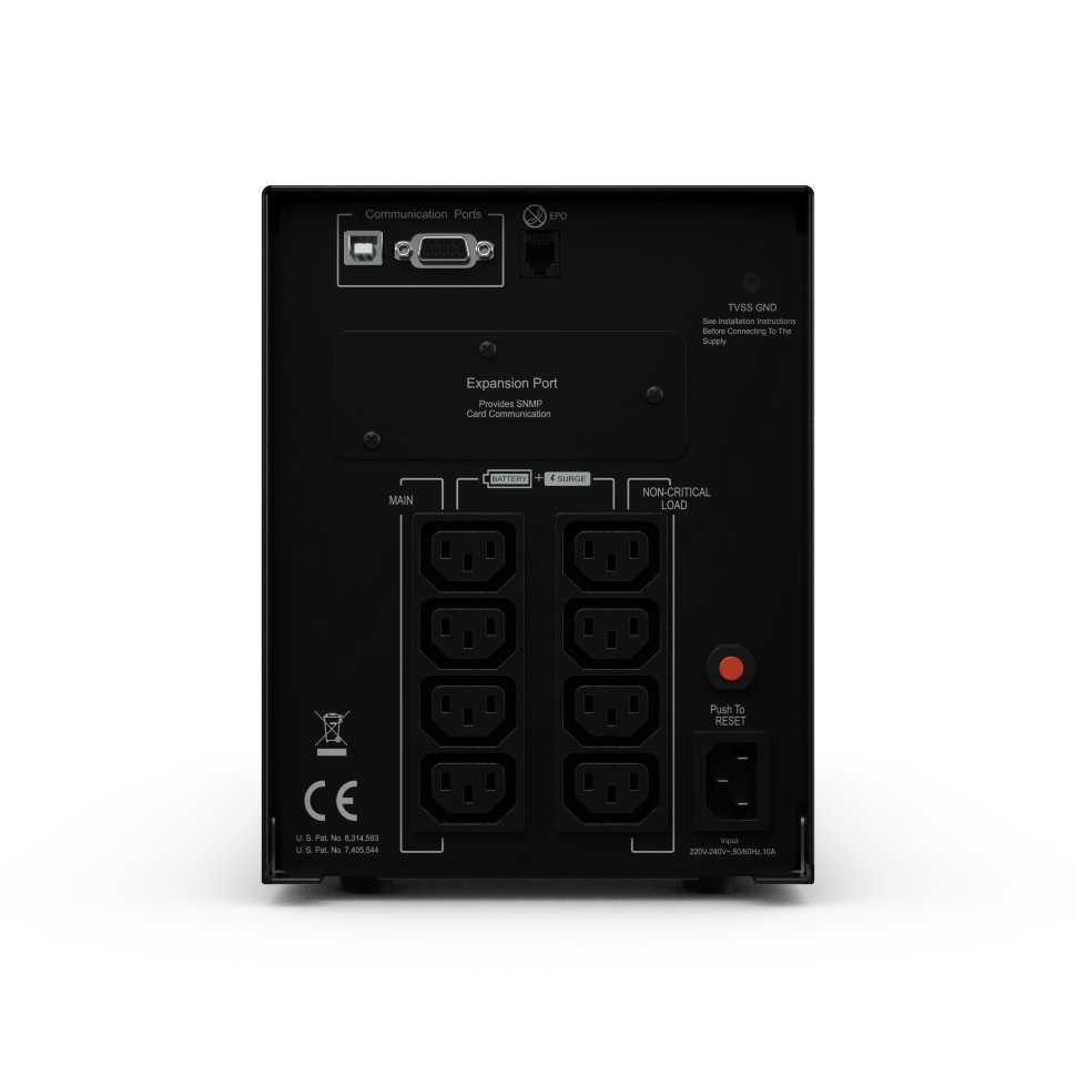 Источник бесперебойного питания CyberPower PR1000ELCD черный купить,NaN
