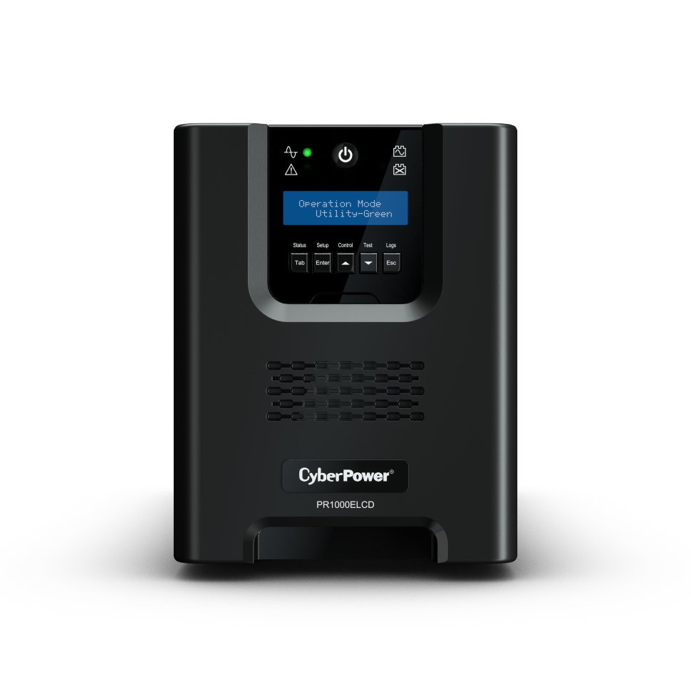 Источник бесперебойного питания CyberPower PR1000ELCD черный - ForteMarket Источник бесперебойного питания CyberPower PR1000ELCD черный купить,0