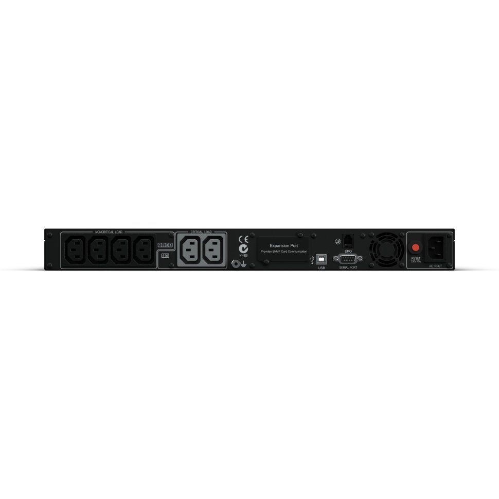 Источник бесперебойного питания CyberPower PR1000ELCDRT1U черный - ForteMarket Источник бесперебойного питания CyberPower PR1000ELCDRT1U черный купить,0