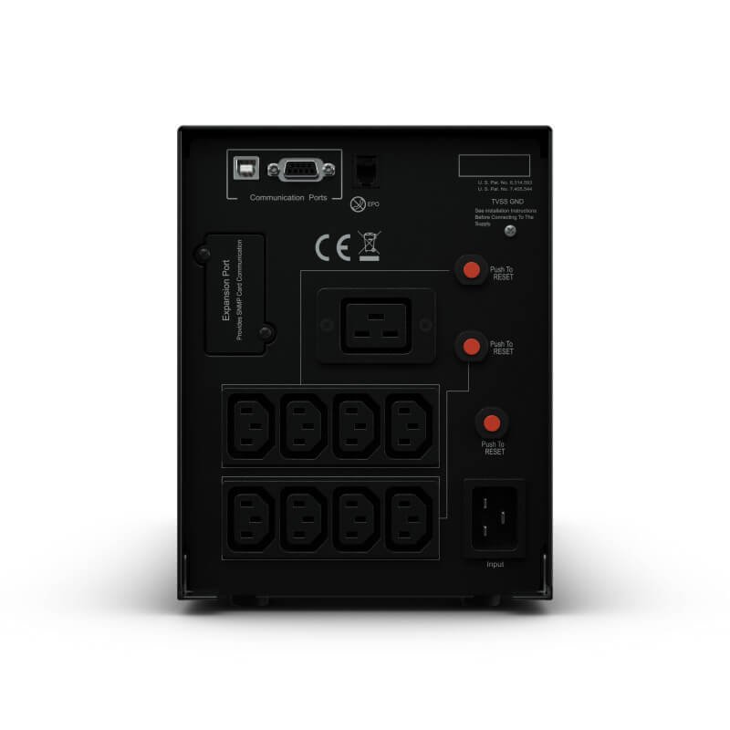 Источник бесперебойного питания CyberPower PR3000ELCDSL черный купить,0