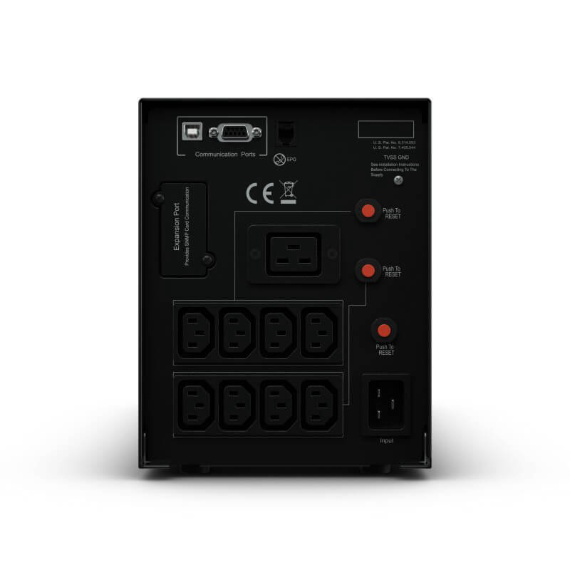 Источник бесперебойного питания CyberPower PR3000ELCDSL черный купить,370500