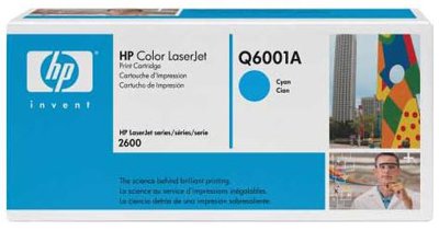 Картридж HP Q6001A голубой