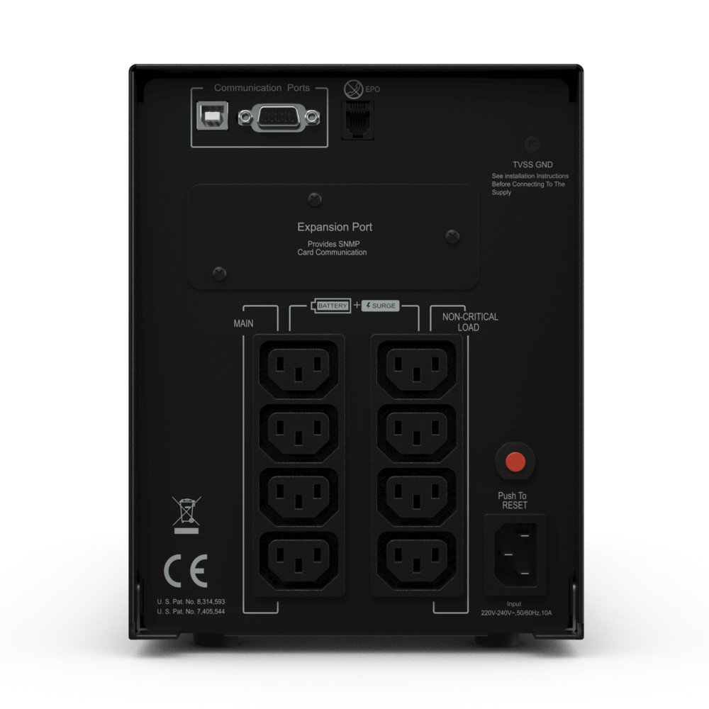 Источник бесперебойного питания CyberPower PR1500ELCD черный купить,NaN