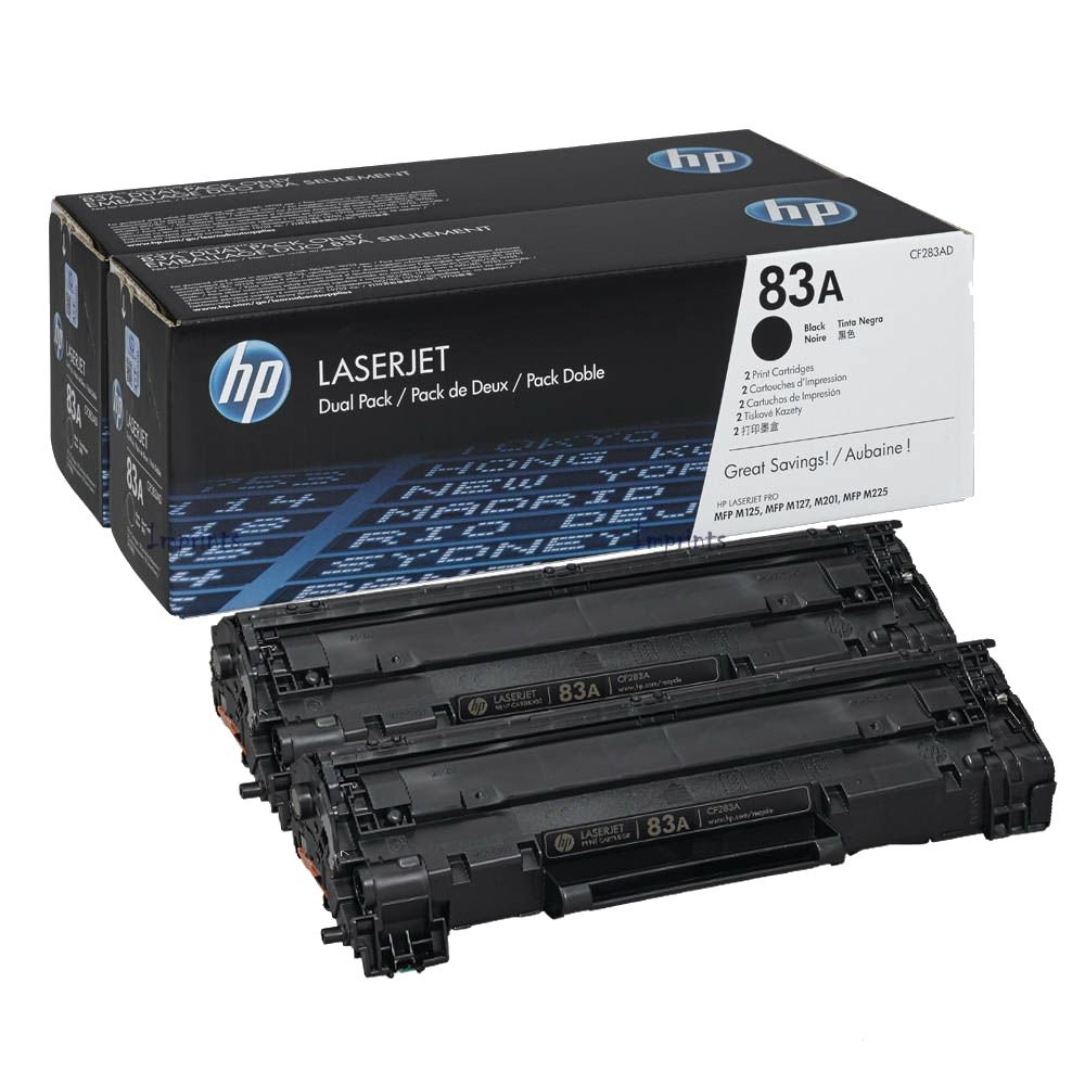 Картридж HP CF283AD черный