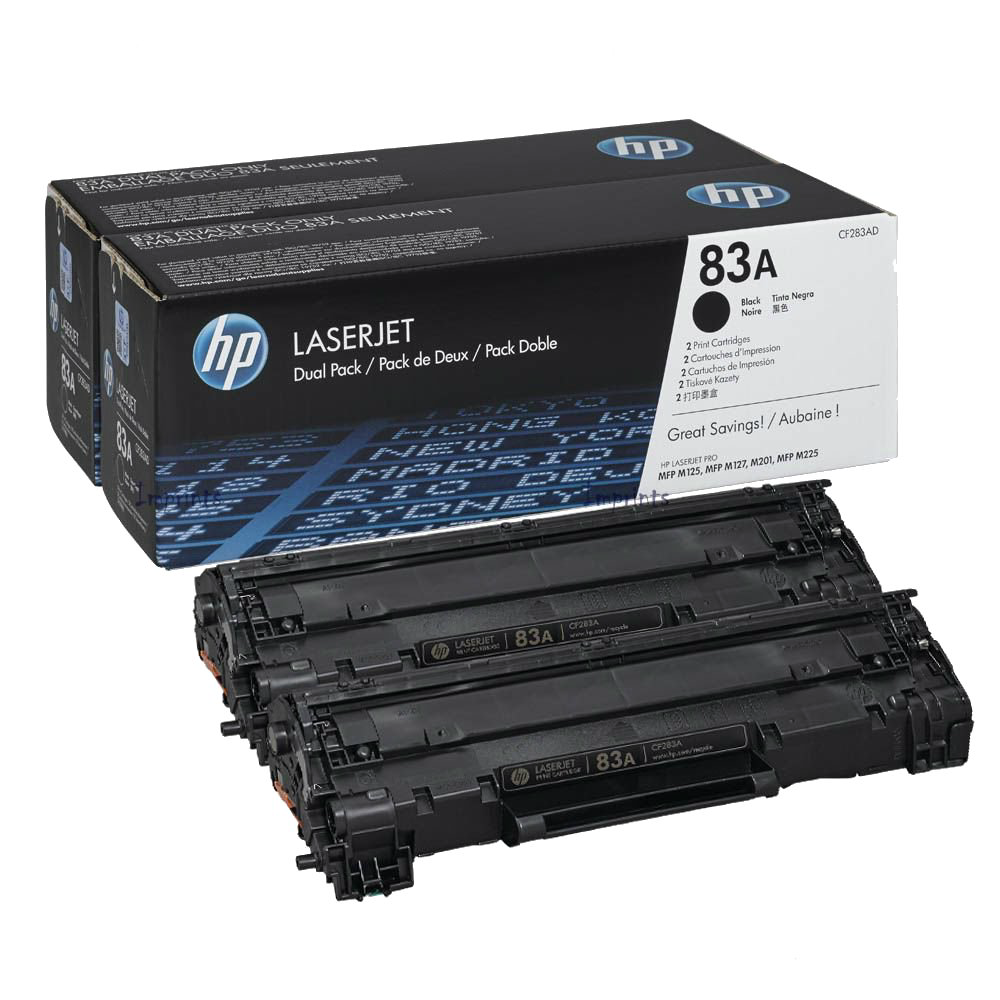 Картридж HP CF283AD черный