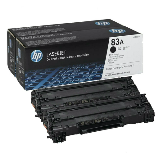 Картридж HP CF283AD черный