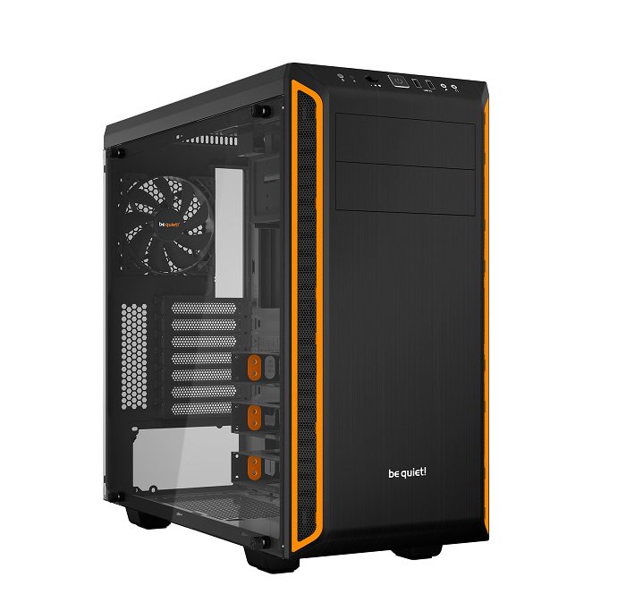 Корпус Be quiet! Pure Base 600 Window BGW20 чёрно-оранжевый
