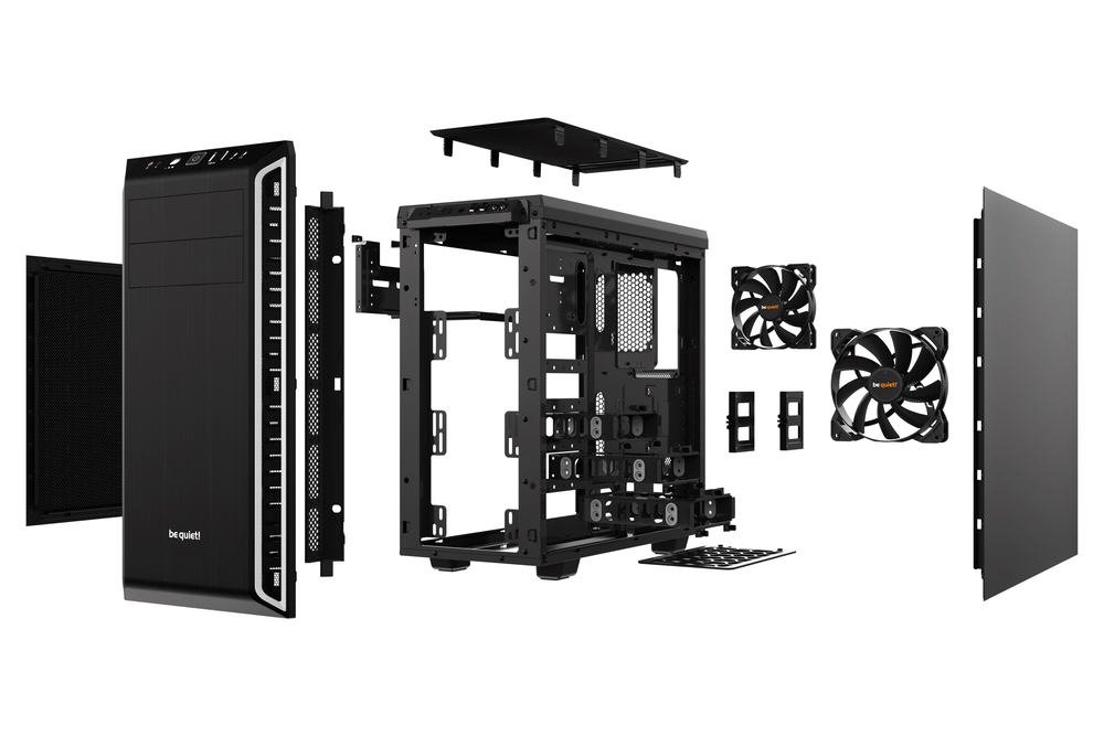 Корпус Be quiet! Pure Base 600 черно-серебристый купить,0