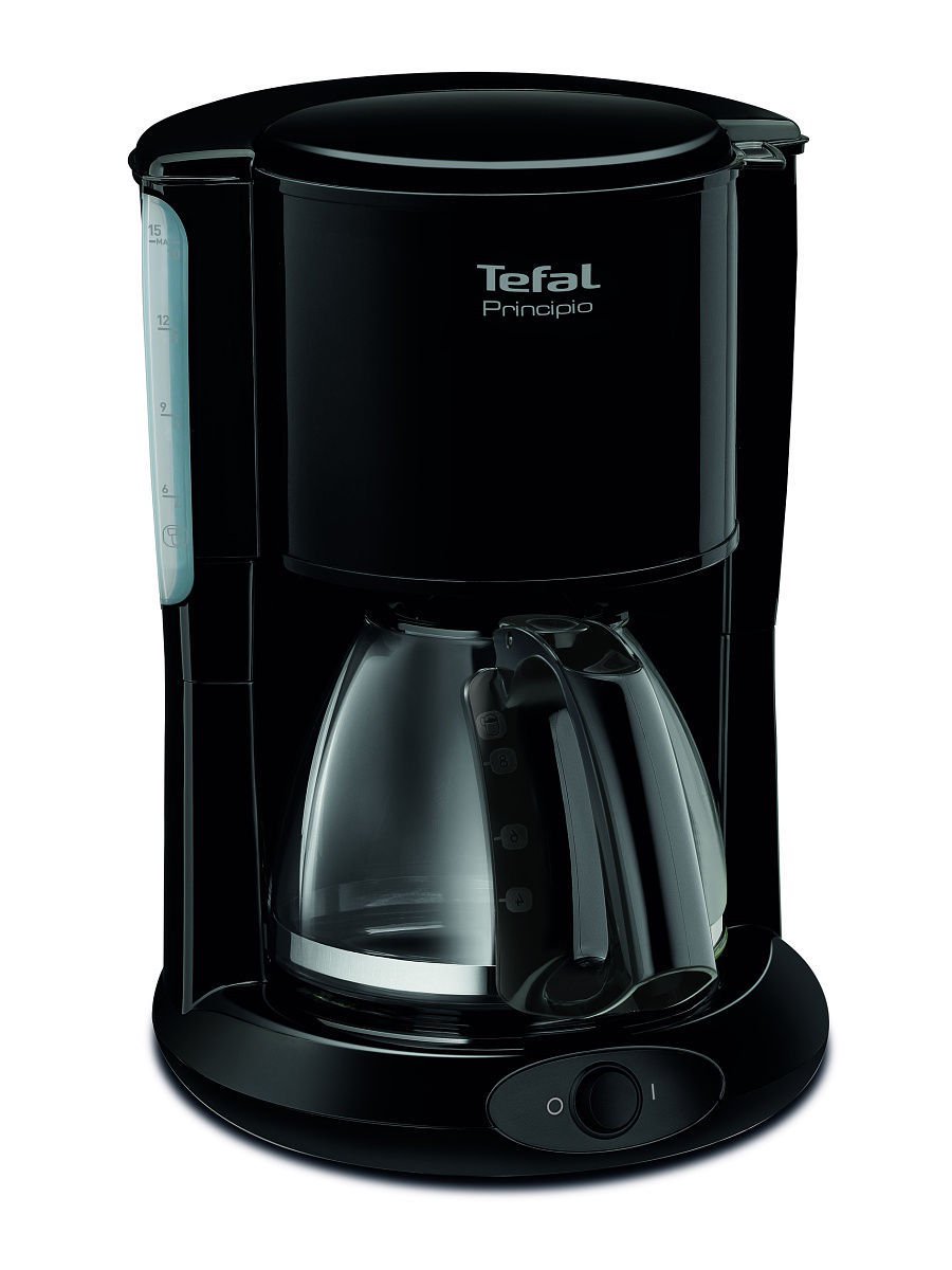 Кофеварка капельная Tefal CM261838 черная купить,NaN