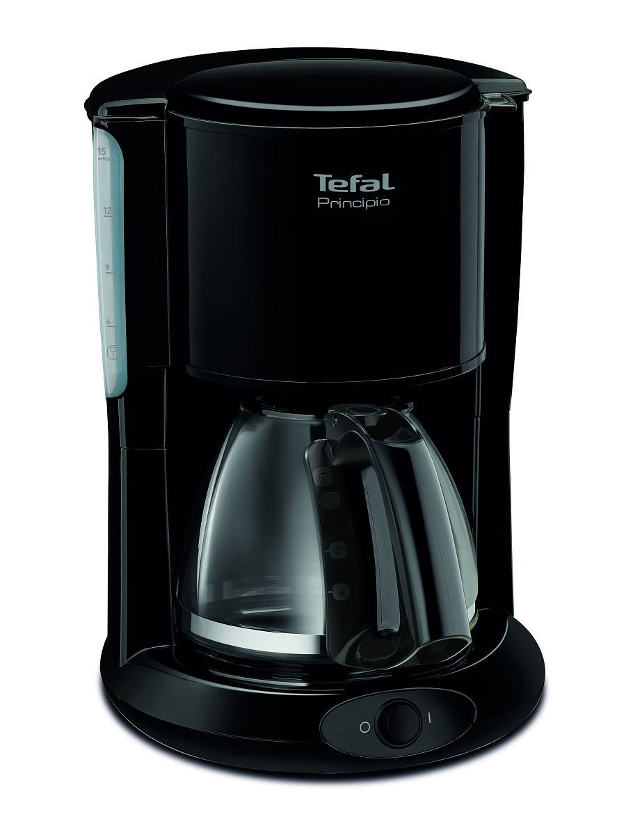 Кофеварка капельная Tefal CM261838 черная купить,NaN