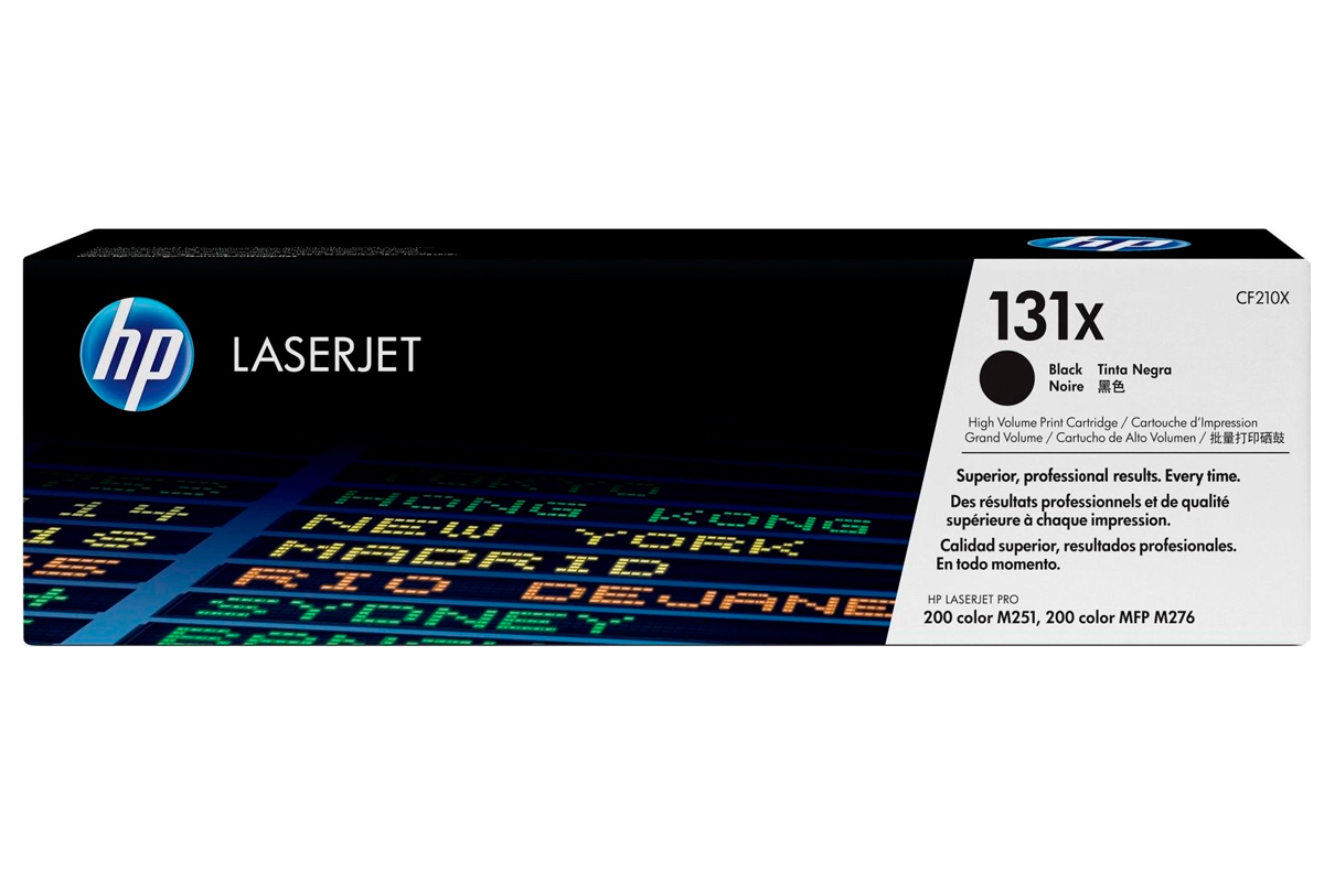Картридж HP 131X CF210X черный купить,NaN