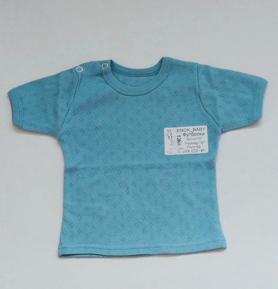 Футболка Sovenok_baby голубой