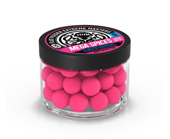 Бойлы плавающие FFEM Pop-Up Megaspice 14 мм 45 шт купить,NaN