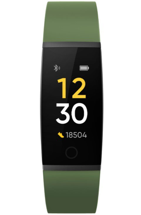 Фитнес-браслет Realme Band RMA183 зеленый купить,NaN