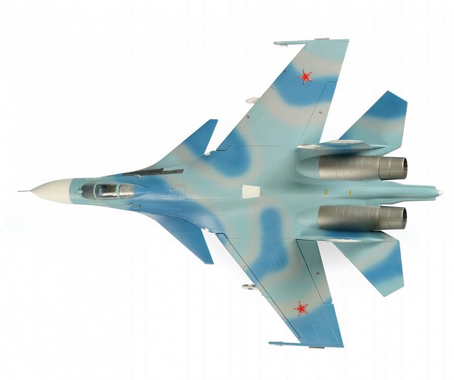 Советский истребитель в воздухе Звезда Су-27 ПН купить,NaN