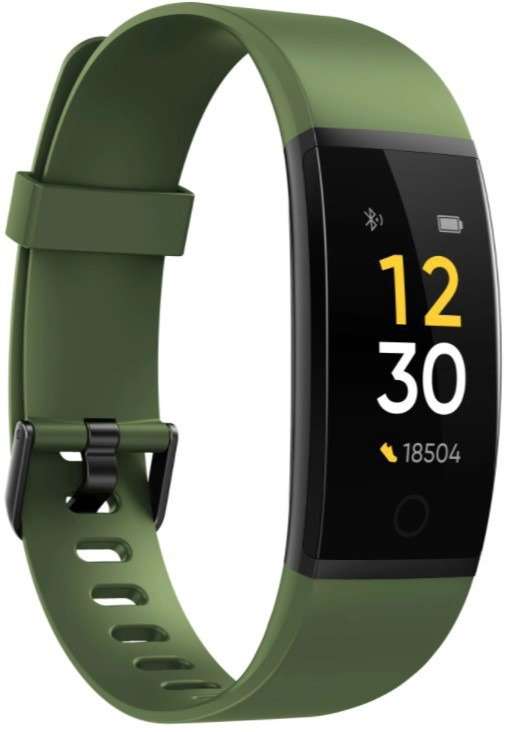 Фитнес-браслет Realme Band RMA183 зеленый купить,NaN
