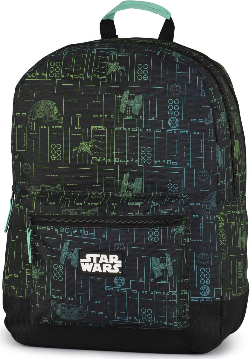 Рюкзак Stationery Team Star Wars 45х33х18см черный купить,NaN