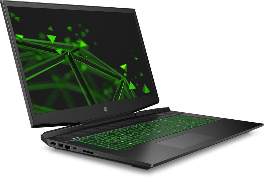 Ноутбук HP Pavilion Gaming 17-cd0010ur Black