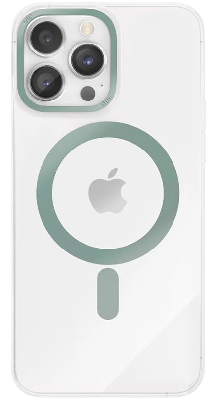 Чехол VLP для iPhone 14 Pro Max Line with MagSafe 1053039 Green купить,NaN