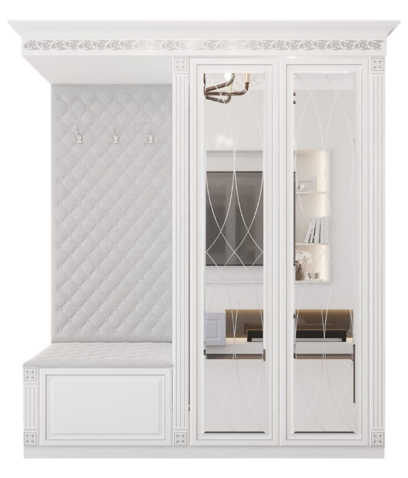 Шкаф-прихожая Grand Miks Sorento 180x210см белый купить,180000
