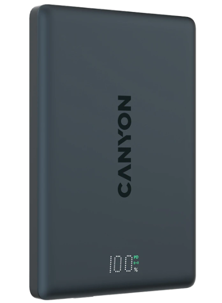 Внешний аккумулятор Canyon OnPower 500 PD20W CNS-CPB510BE 5000 мАч Interstellar Black купить,NaN