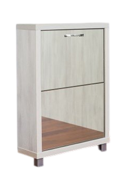 Тумба для обуви Айрон 55x19x74см белый купить,NaN