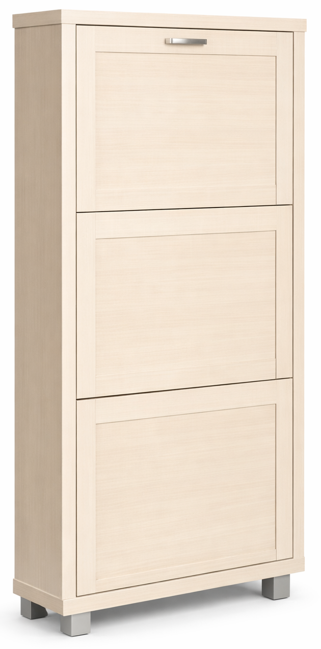 Тумба для обуви Айрон 55x19x107см коричневый купить,NaN